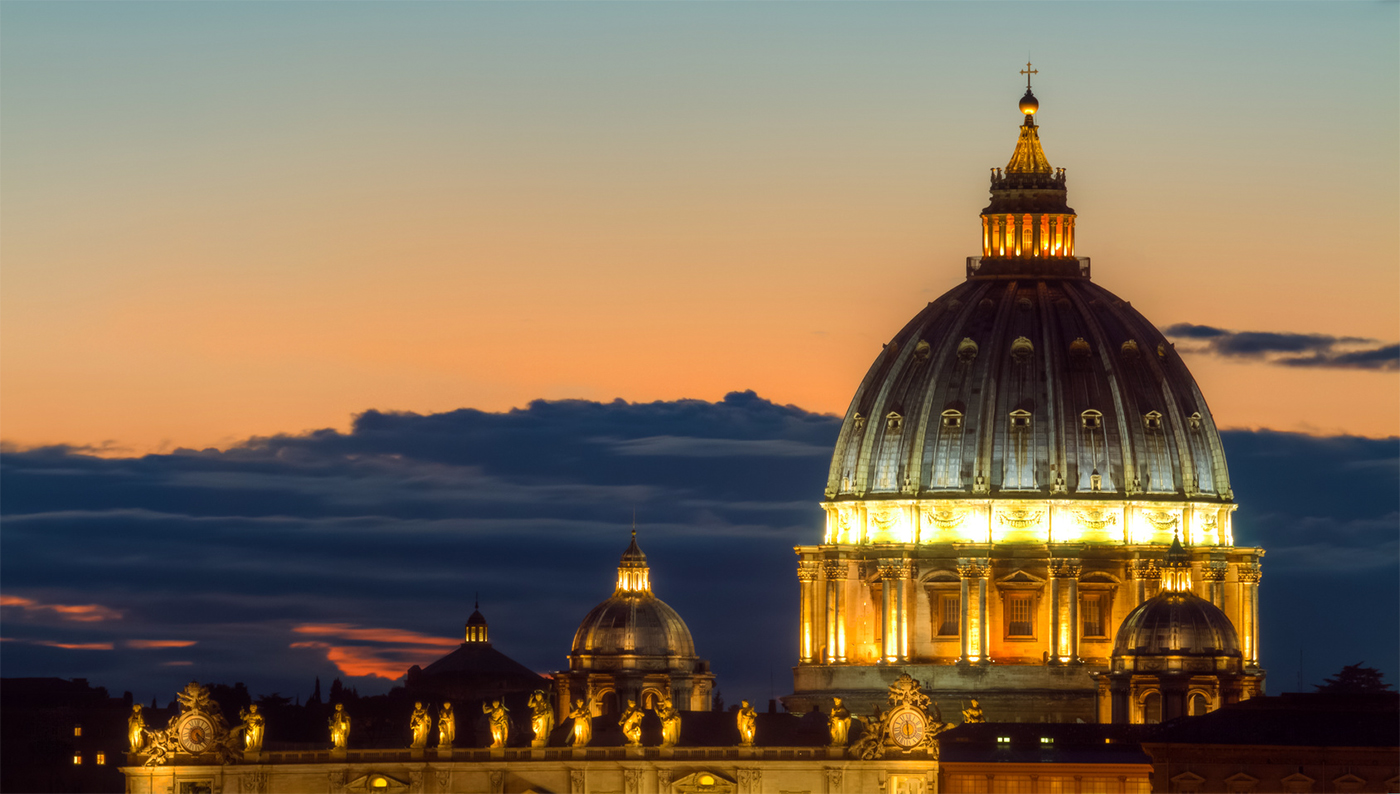 The Dome of St. Peter's Basilica The Dome of St. Peter's Basilica